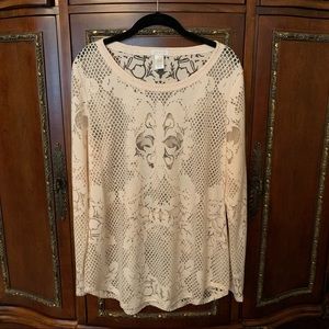Lace tunic